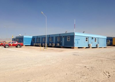 Edificios modulares – Instalaciones de faena CODELCO Chuquicamata